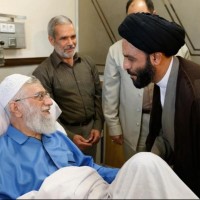 عيادة العلماء والشخصيات للإمام الخامنئي حفظه الله في المستشفى